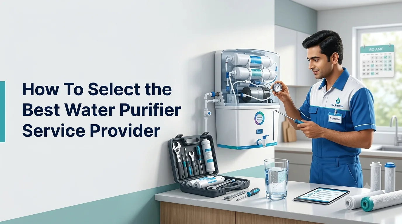How To Select the Best Water Purifier Service Provider