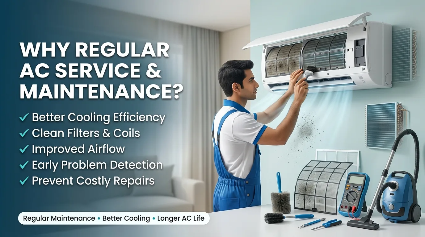 Why Regular Service & Maintenance Of AC Is important
