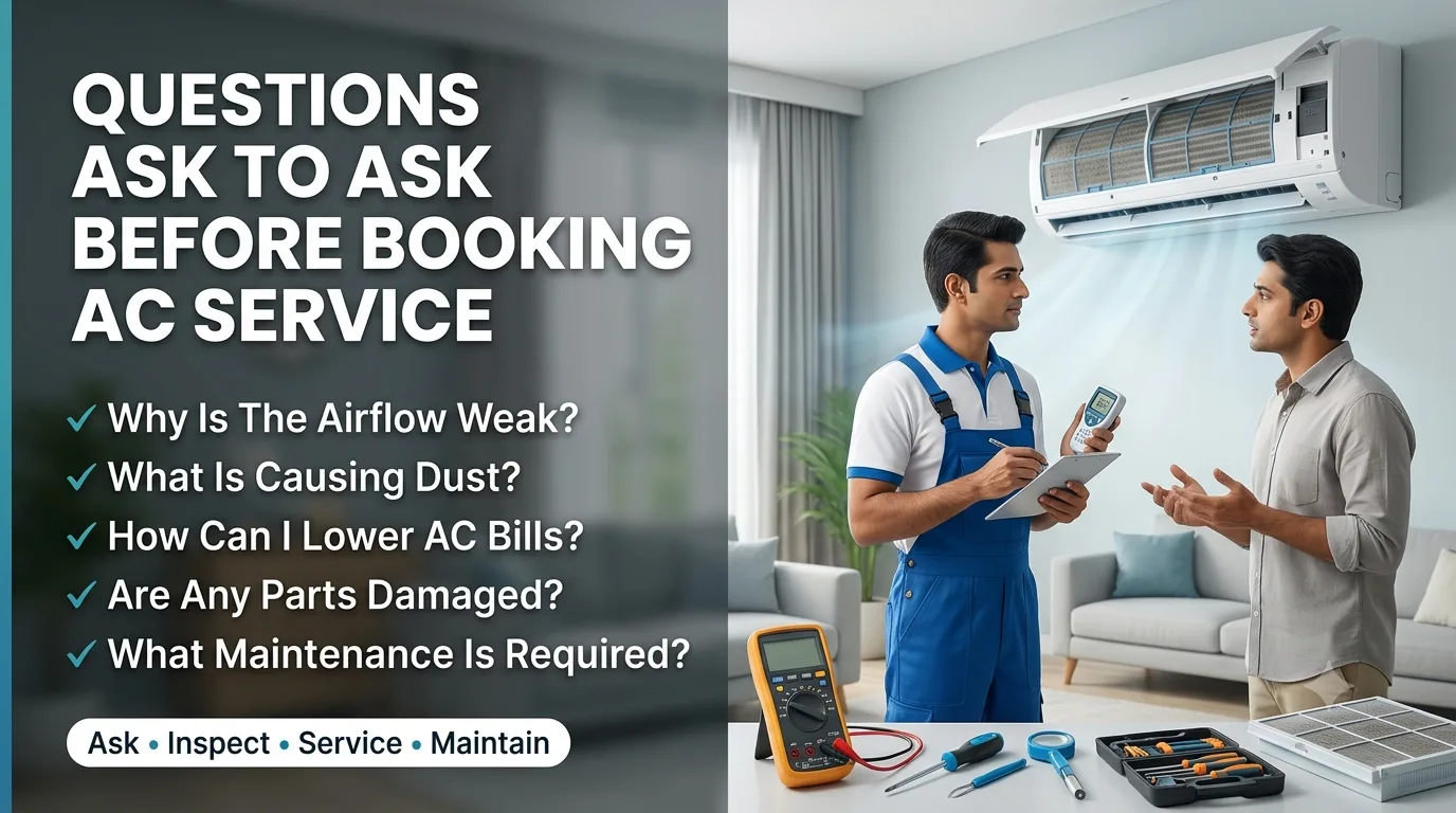 Question TO Ask While Booking AC Service