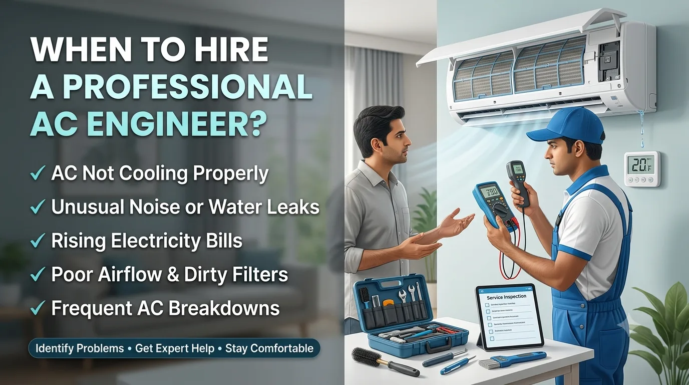 When To Hire Professional For AC Services
