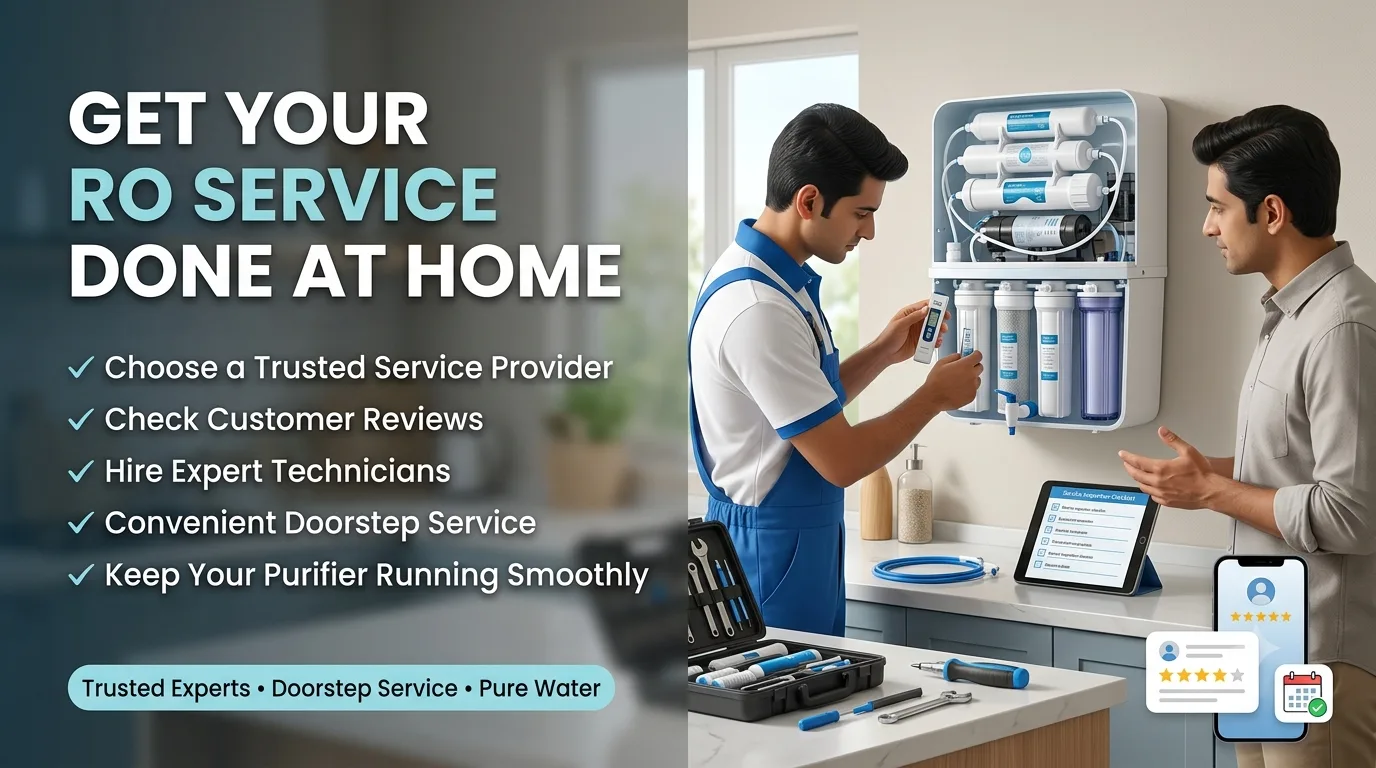 Get Your Water Purifier Service Done At Home- Best Guide