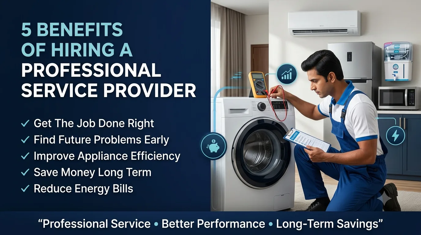 Benefits Of Hiring Professional Service Provider